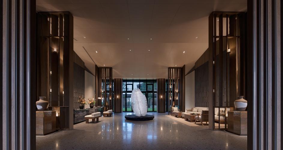 A large white sculpture in a room AI-generated content may be incorrect.
